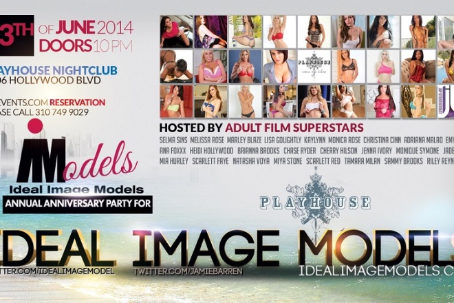 "Ideal Image Models Anniversary Party Playhouse"