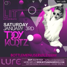 Lure Nightclub Saturdays 2015 January 3